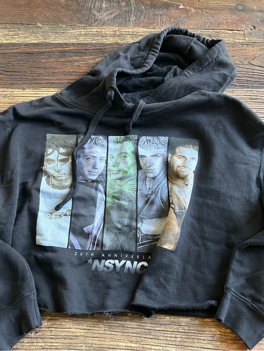 *Nsync | 20th Anniversary Black Graphic Hoodie